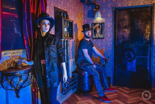 Квест Стимпанк: угнанный поезд