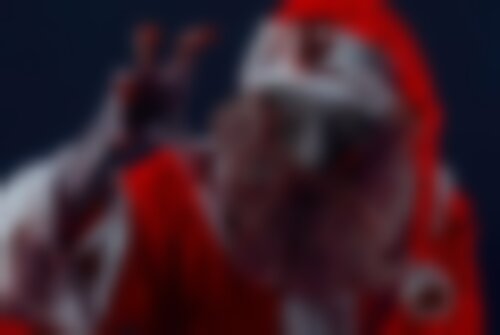 Перформанс Кровавый Санта