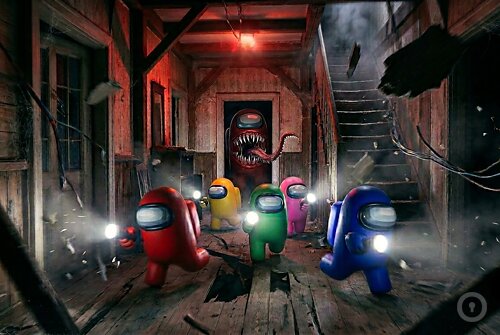 Экшн-игра Among Us на www.kvestinfo.ru Экшн-игра Among Us